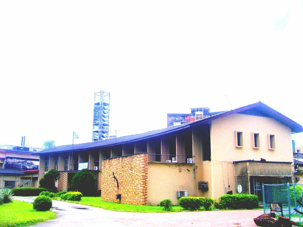 The National Museum building in Lagos photographed from outside in 2022