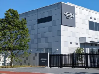 Nintendo Museum exterior and entrance gates in Uji in June 2024