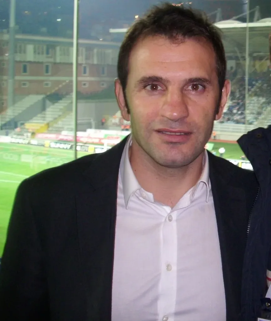 Okan Buruk at Kasımpaşa stadium in an April 2012 archive portrait