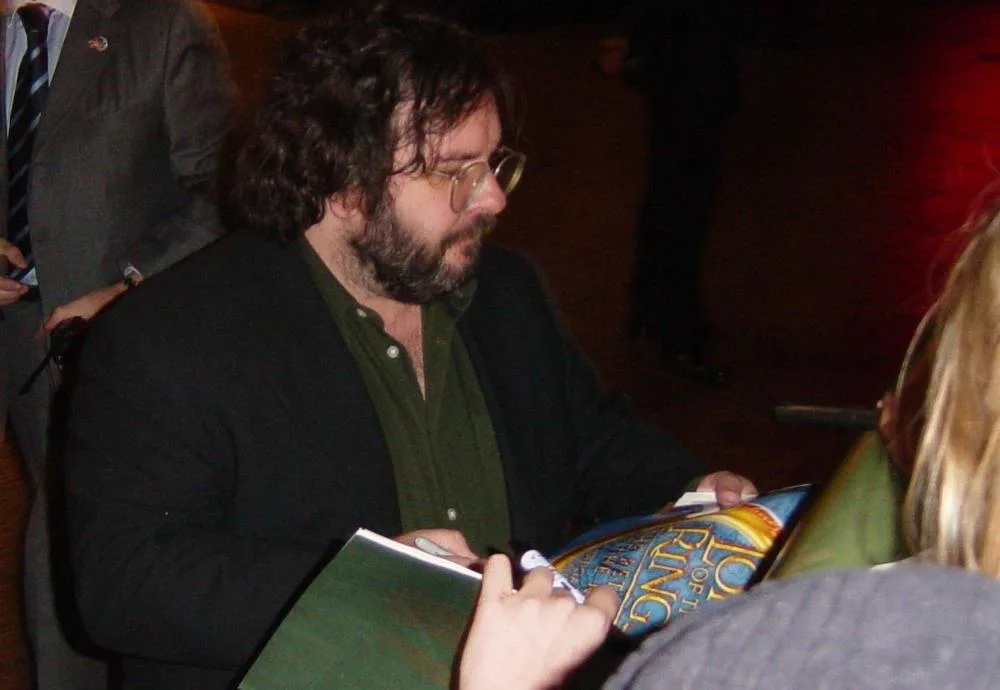 Peter Jackson at a public appearance in December 2003