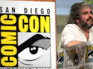 Peter Jackson at Comic-Con in 2014, pictured for the Weta deal retrospective