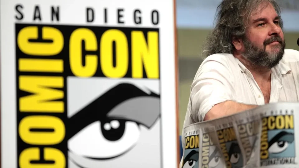 Peter Jackson at Comic-Con in 2014, pictured for the Weta deal retrospective