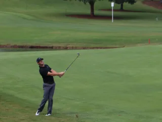 Rory McIlroy during practice at the Tour Championship
