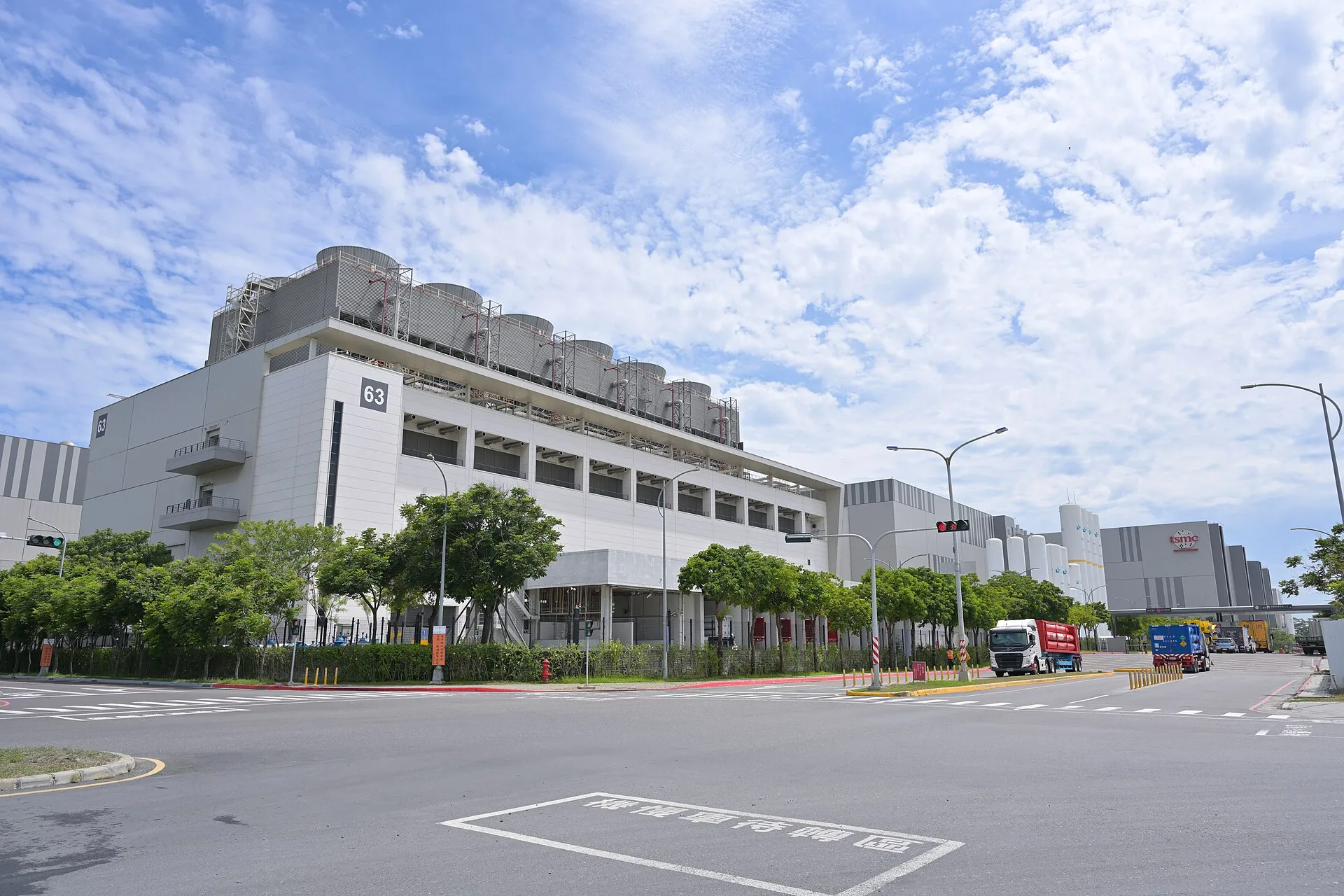 TSMC Fab 18 complex in Southern Taiwan Science Park photographed in May 2025