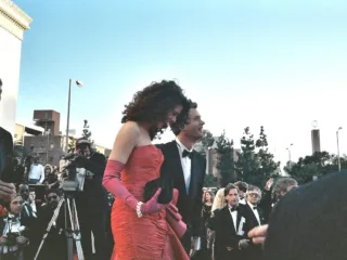 Rita Wilson and Tom Hanks at the 1989 Academy Awards