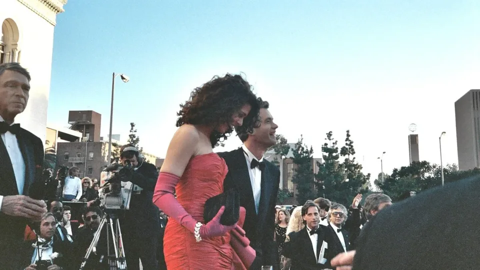 Rita Wilson and Tom Hanks at the 1989 Academy Awards
