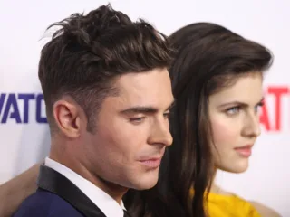 Zac Efron and Alexandra Daddario at the Sydney premiere of Baywatch in May 2017